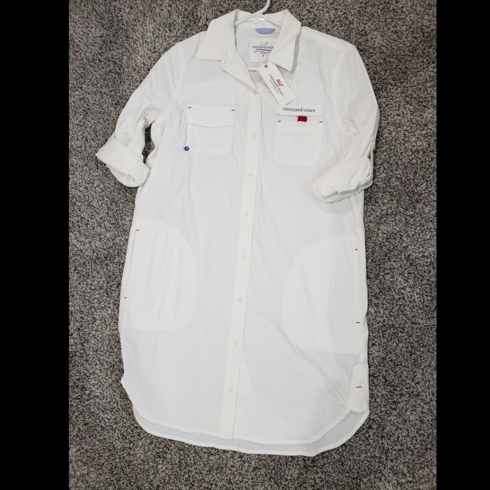 Vineyard Vines Womens Performed Dress Cover Up